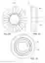 Fig. 18 - Positive displacement rotary motion device including a pulse detonation device
