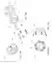Fig. 56 - Positive displacement rotary motion device including a pulse detonation device