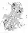 Fig. 63 - Positive displacement rotary motion device including a pulse detonation device