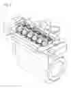 Fig. 04 - Engine equipped with wire harness cover