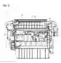 Fig. 07 - Engine equipped with wire harness cover