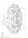 Fig. 13 - Opposed-piston type disk brake device