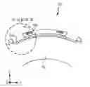 Fig. 01 - Low radial profile brake disk insert retainer