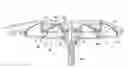 Fig. 01 - Scialytic LED lamp, particularly for operating rooms and the like