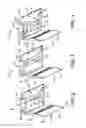 Fig. 03 - Light fixture assembly with pivoting reflector assembly and lens assembly
