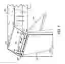 Fig. 06 - Light fixture assembly with pivoting reflector assembly and lens assembly