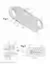 Fig. 02 - Plate heat exchanger comprising structural reinforcements for a turbine engine