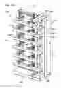 Fig. 89 - Slidable fiber optic connection module with cable slack management