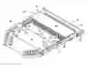 Fig. 01 - Independently translatable modules and fiber optic equipment trays in fiber optic equipment
