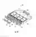 Fig. 31 - Independently translatable modules and fiber optic equipment trays in fiber optic equipment