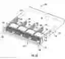 Fig. 11 - Independently translatable modules and fiber optic equipment trays in fiber optic equipment