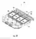 Fig. 28 - Independently translatable modules and fiber optic equipment trays in fiber optic equipment
