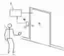 Fig. 01 - METHOD AND A SYSTEM FOR CONTROLLING THE OPENING OF DOORS GIVING ACCESS TO VARIOUS REGULATED-ACCESS ZONES OF A SECURE PERIMETER