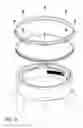 Fig. 14 - Snare assembly for musical drum