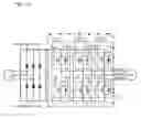 Fig. 15 - Semiconductor module having stacked insulated substrate structures