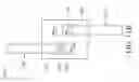 Fig. 27 - Interconnect structure with misaligned metal lines coupled using different interconnect layer