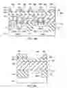 Fig. 12 - MOS transistor structure and method of forming the structure with vertically and horizontally-elongated metal contacts