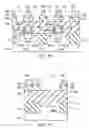 Fig. 15 - MOS transistor structure and method of forming the structure with vertically and horizontally-elongated metal contacts