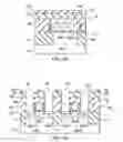 Fig. 19 - MOS transistor structure and method of forming the structure with vertically and horizontally-elongated metal contacts