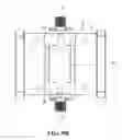 Fig. 10 - Cross-guide coupler with main waveguide arm and substrate integrated waveguide (SIW) secondary arm