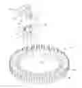 Fig. 01 - Stator assembly with dual coating layers on stator core thereof