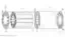 Fig. 01 - Wound stator with insulation system forming a wire guide for a winding operation