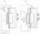 Fig. 28 - Acoustic wave device structure, integrated structure of power amplifier and acoustic wave device