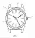 Fig. 02 - Wristwatch, wearable device, emergency help seeking method, and speed dial method