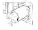 Fig. 01 - Pet Self-Grooming Pass-Through Tunnel