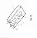 Fig. 17 - Self-ligating bracket with cantilever locking beam mechanism and other locking elements for ligating sliding members, and methods of making and use thereof