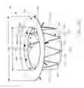 Fig. 42 - Implantable device and delivery system for reshaping a heart valve annulus