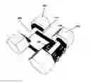 Fig. 01 - System for linking dumbbells to increase the weight lifted by a user