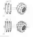 Fig. 02 - Mixing elements having an improved dispersing effect