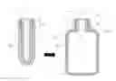 Fig. 01 - Integrally blow-moulded bag-in-container comprising an inner layer ad an outer layer comprising energy absorbing additives, preform for making it and process for producing it