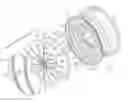 Fig. 01 - Illuminated vehicle wheel