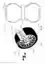Fig. 27 - Wheel assembly with inductive charging for vehicle using regenerative braking