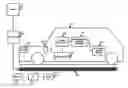 Fig. 01 - Distributed processing network for rechargeable electric vehicle tracking and routing