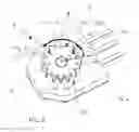 Fig. 06 - Wing mirror unit, drive construction, and rotation sensor