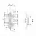 Fig. 08 - Illuminating device capable of uniformly diffusing light beams and side view mirror assembly including same