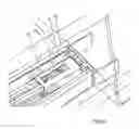 Fig. 15 - Articulation mechanism for forming a lock to hold a wing tip device in a ground configuration