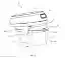 Fig. 07 - Lid opening structure and physiological detecting device