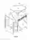 Fig. 04 - Shipping container having drawers with lockable latch assemblies