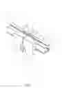 Fig. 03 - Arrangement for secure transfer of a travelling trolley between a first and a second rail in a hoisting system
