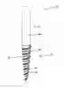 Fig. 01 - Screwthreaded pole