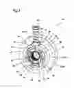 Fig. 03 - Vane cell machine having a pressure piece which delimits two pressure chambers