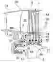 Fig. 01 - Cooled turbine runner, in particular for an aircraft engine