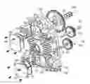 Fig. 01 - Small air-cooled engine assembly with dry sump lubrication system