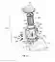 Fig. 14 - Small air-cooled engine assembly with dry sump lubrication system