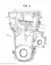 Fig. 05 - Engine assembly with an engine cover or housing comprising a boss