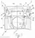 Fig. 02 - Gap geometry in a cohesively joined cooling-channel piston